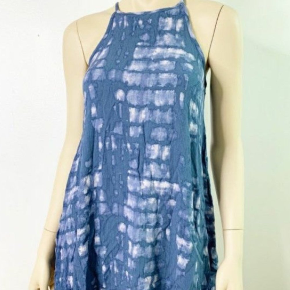Tie Dye Halter Dress